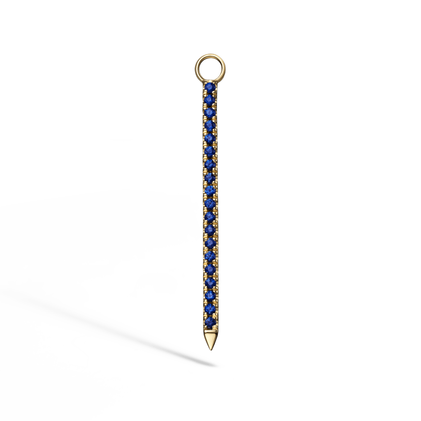 Diamond and Sapphire Eternity Bar Charm - Image 36