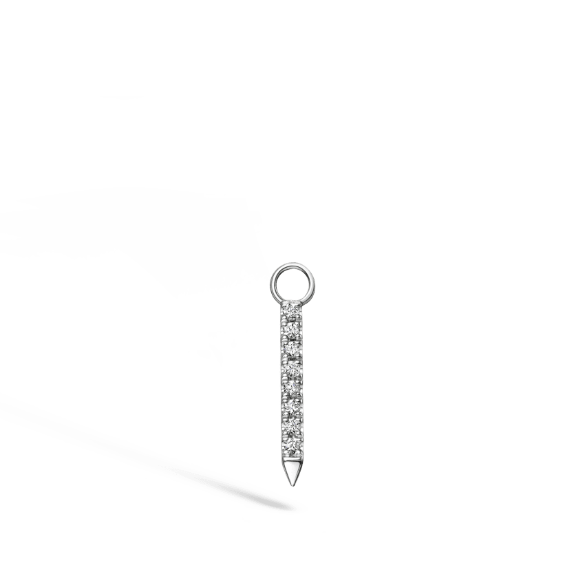 Diamond and Sapphire Eternity Bar Charm - Image 5