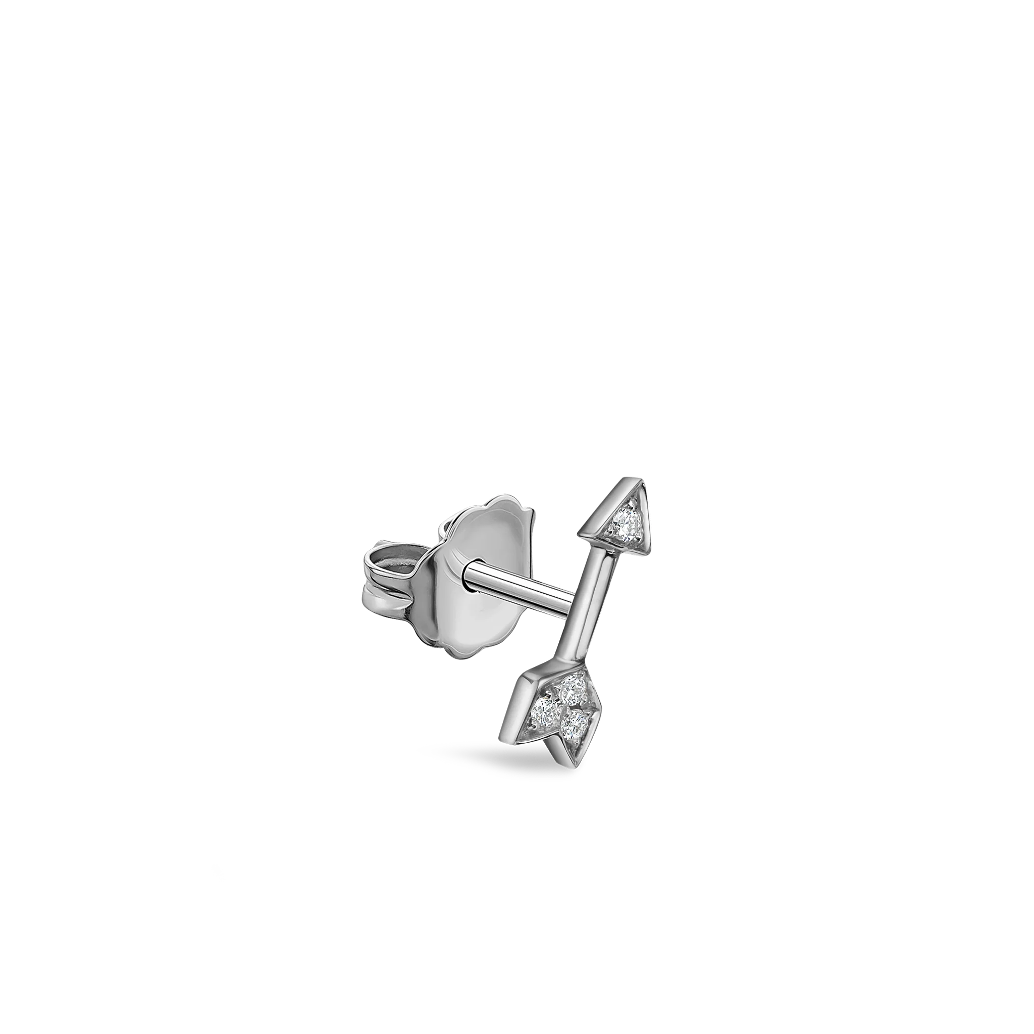 Diamond Arrow Stud Earring - Image 14