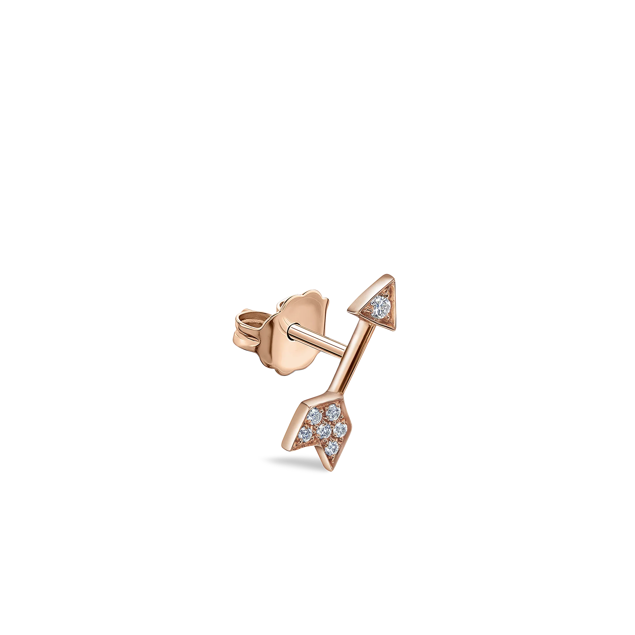 Diamond Arrow Stud Earring - Image 15