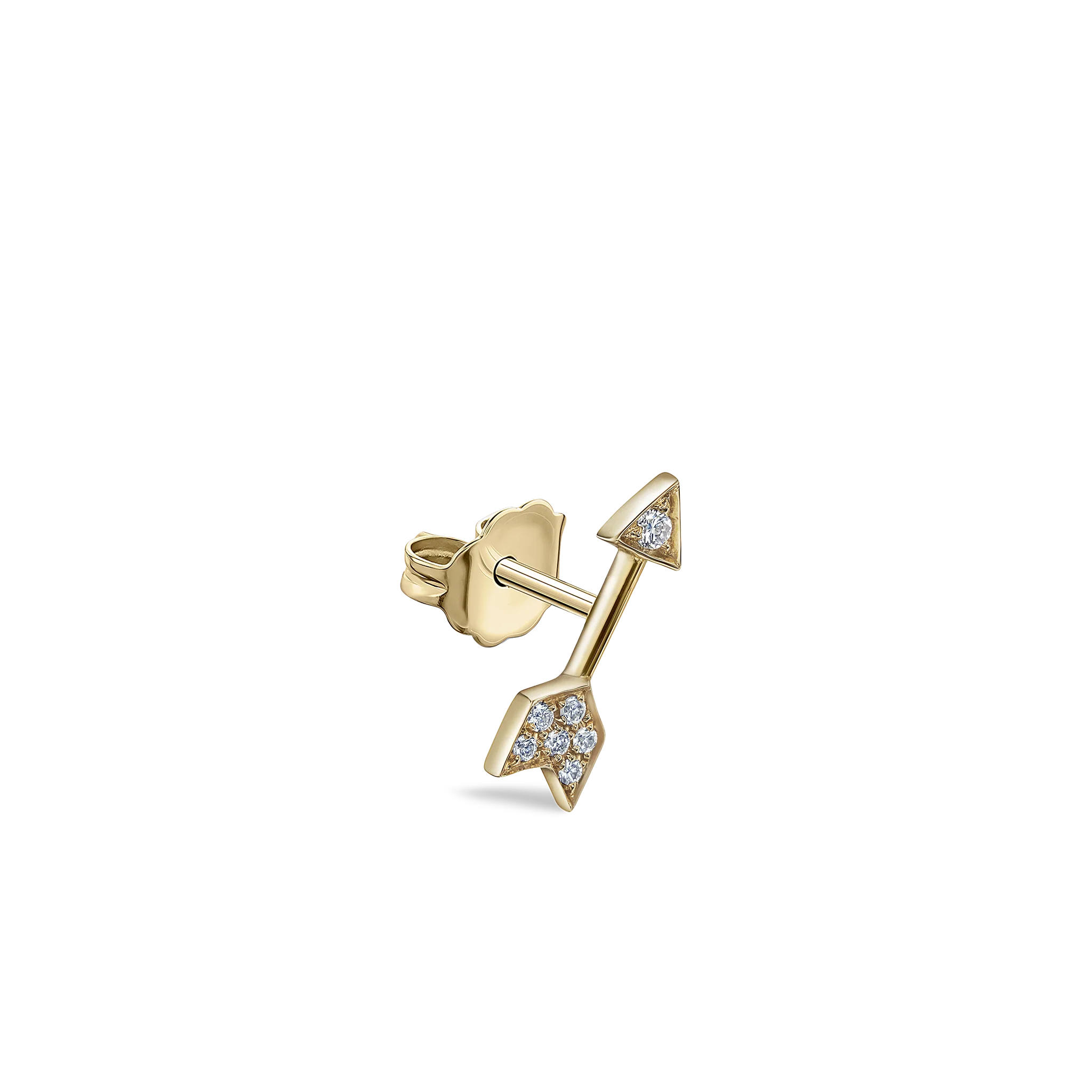 Diamond Arrow Stud Earring - Image 17