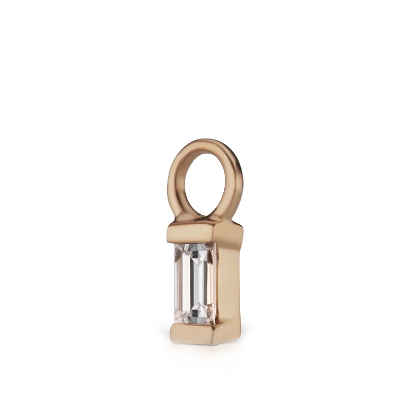 Diamond Baguette Charm - Image 10