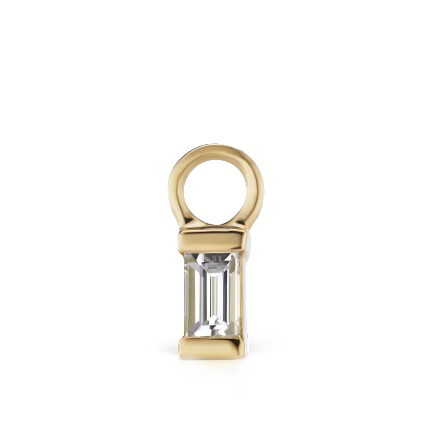Diamond Baguette Charm - Image 5