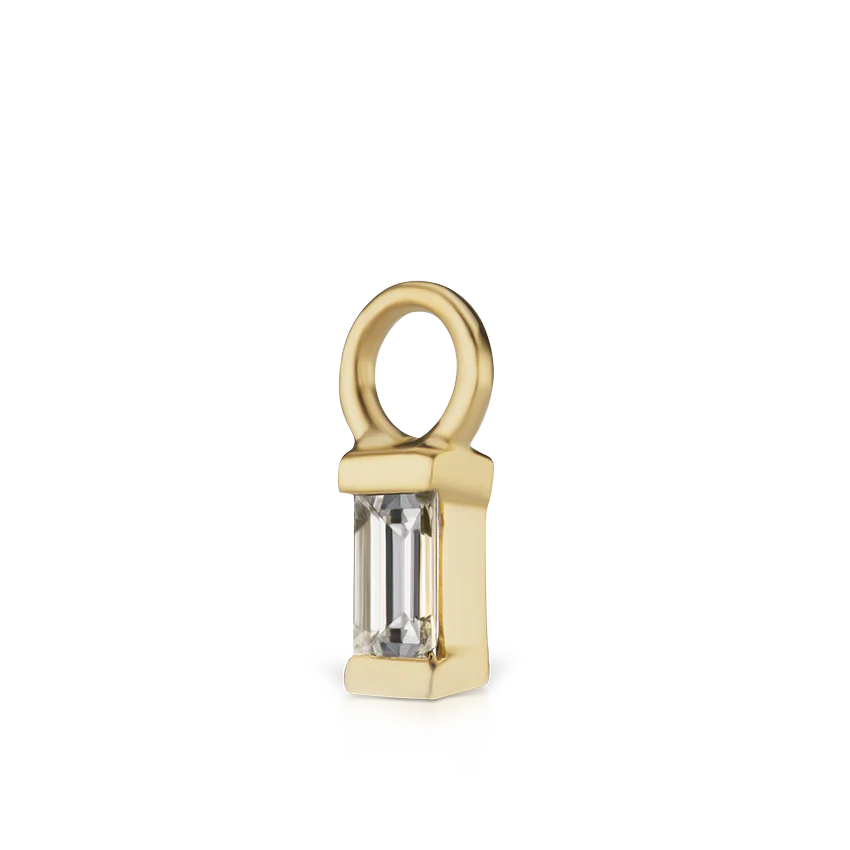 Diamond Baguette Charm - Image 7