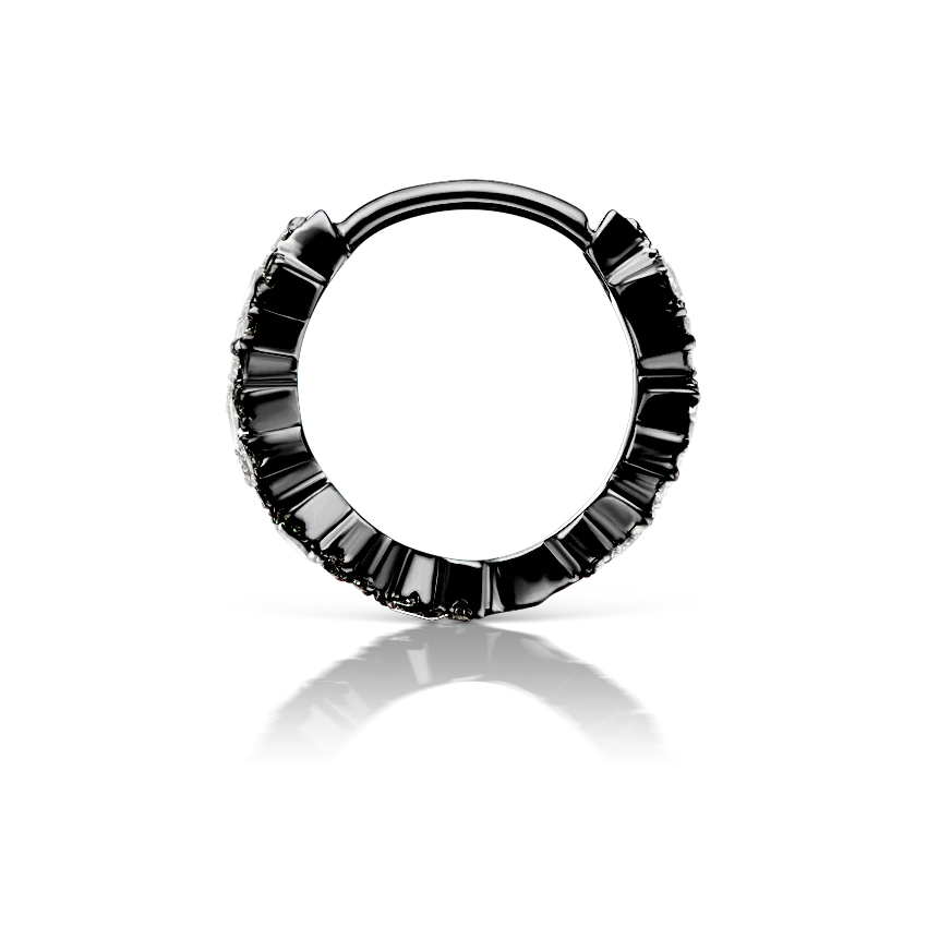 Diamond Constellation Eternity Hoop Earring - Image 21