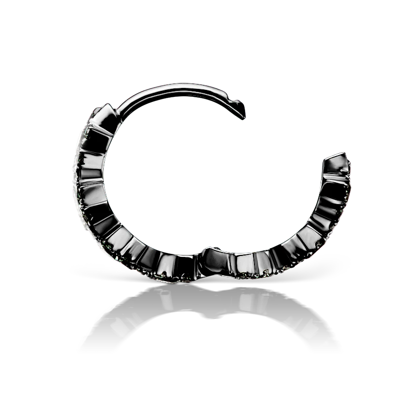 Diamond Constellation Eternity Hoop Earring - Image 22