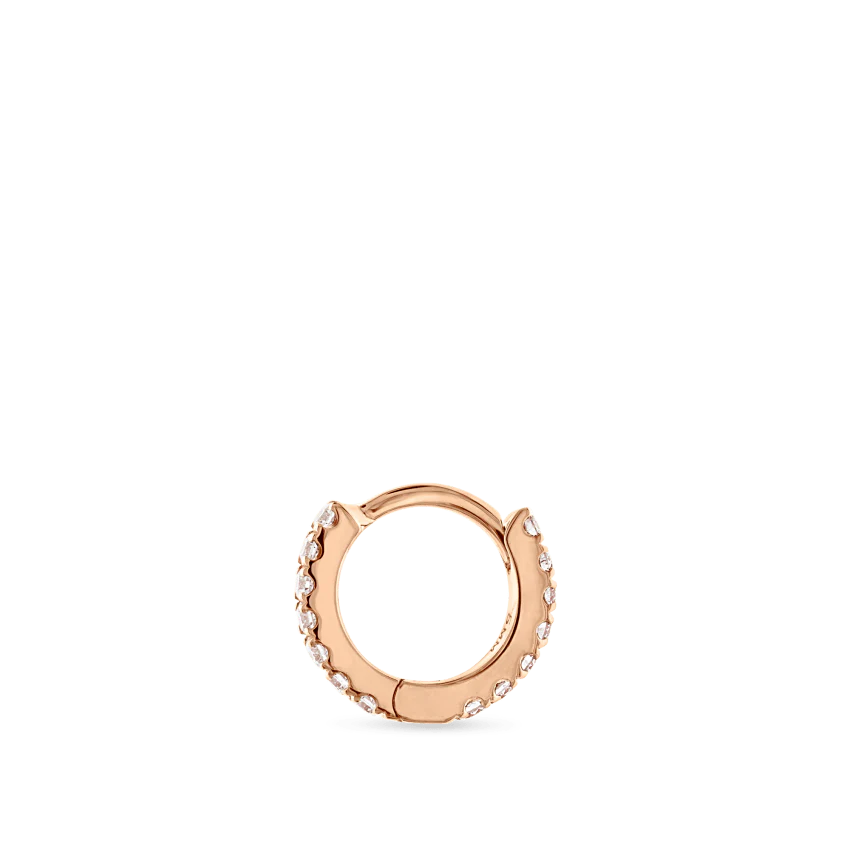 Diamond Eternity Hoop Earring - Image 127