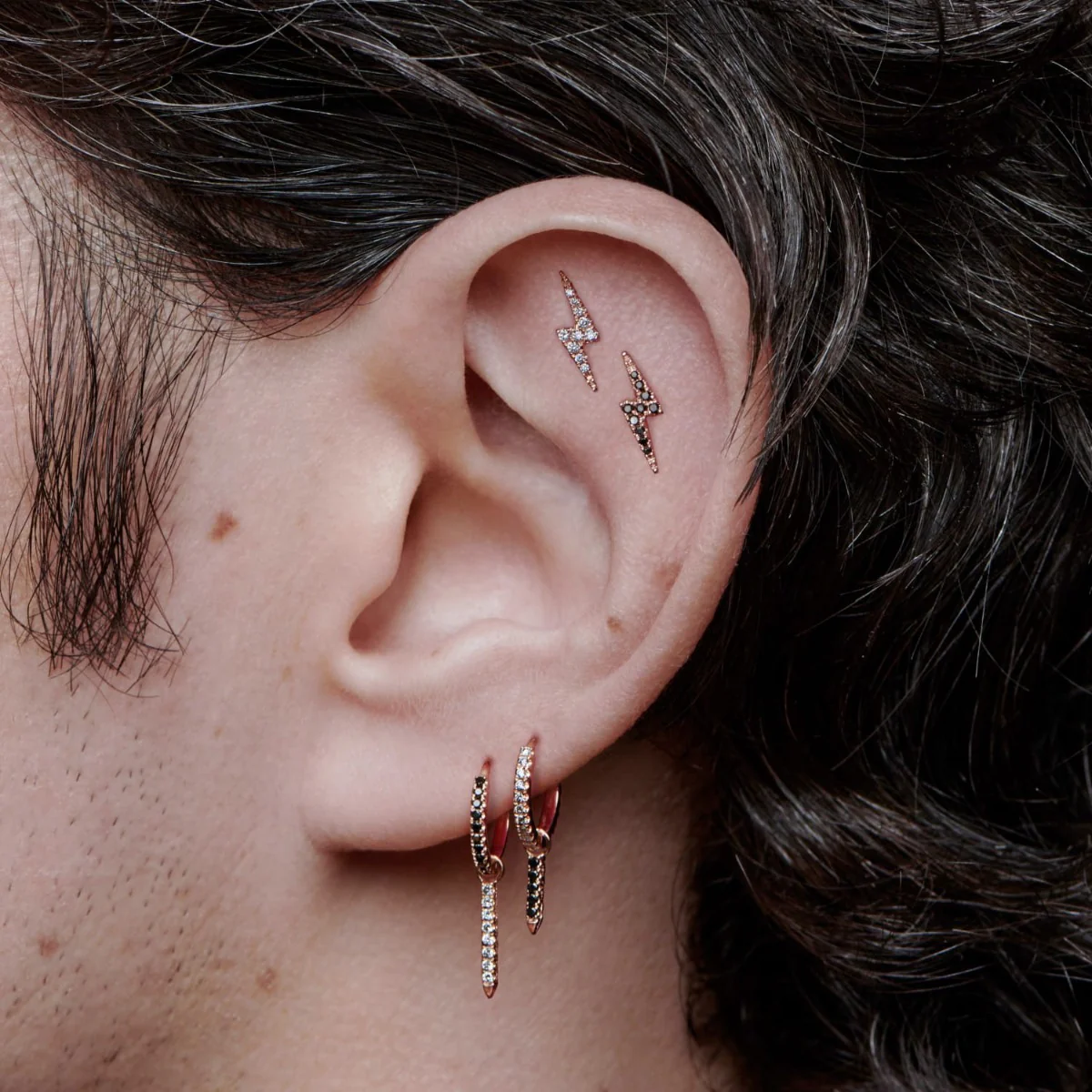Diamond Eternity Hoop Earring - Image 159