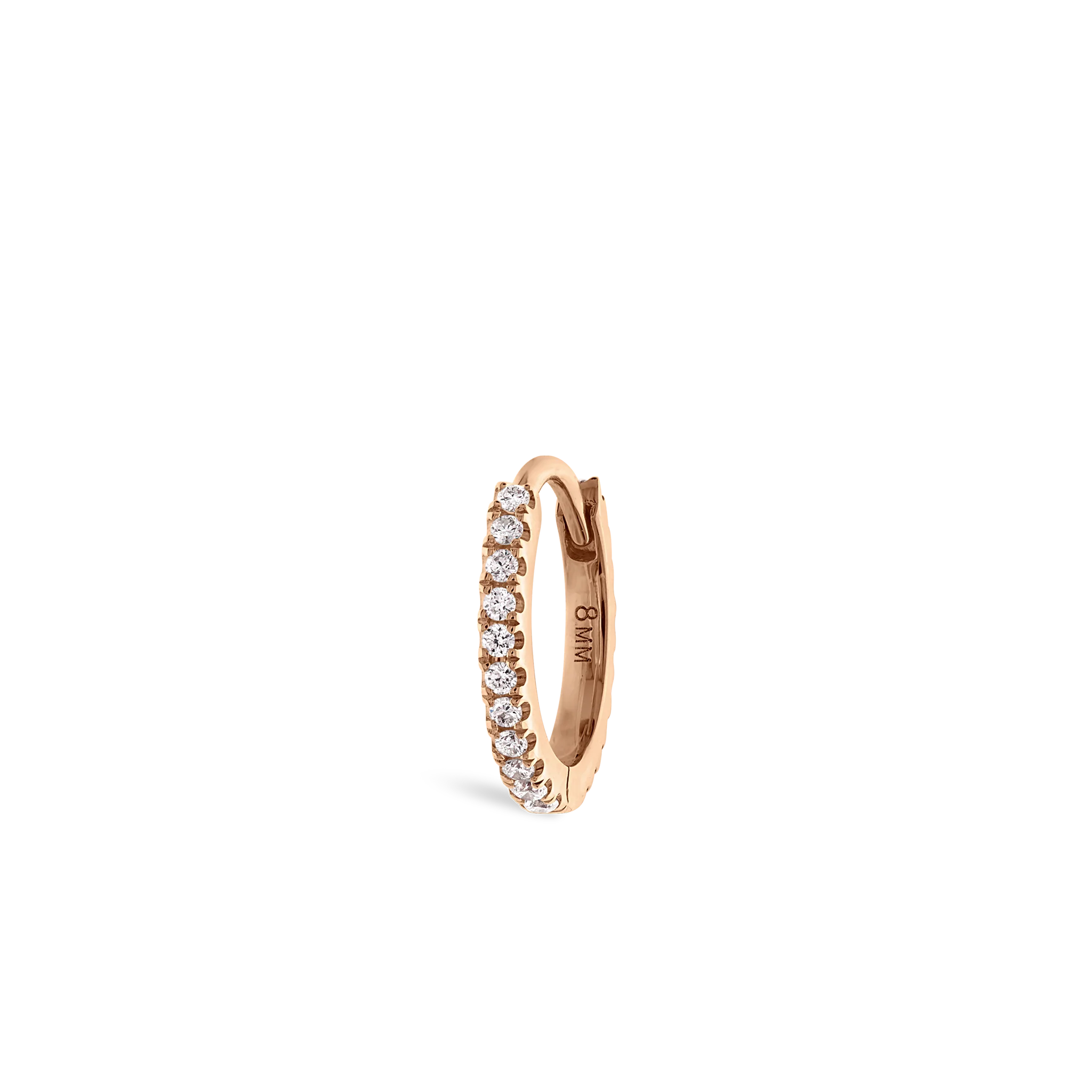 Diamond Eternity Hoop Earring - Image 189