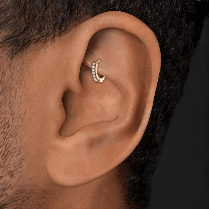 Diamond Eternity Hoop Earring - Image 34