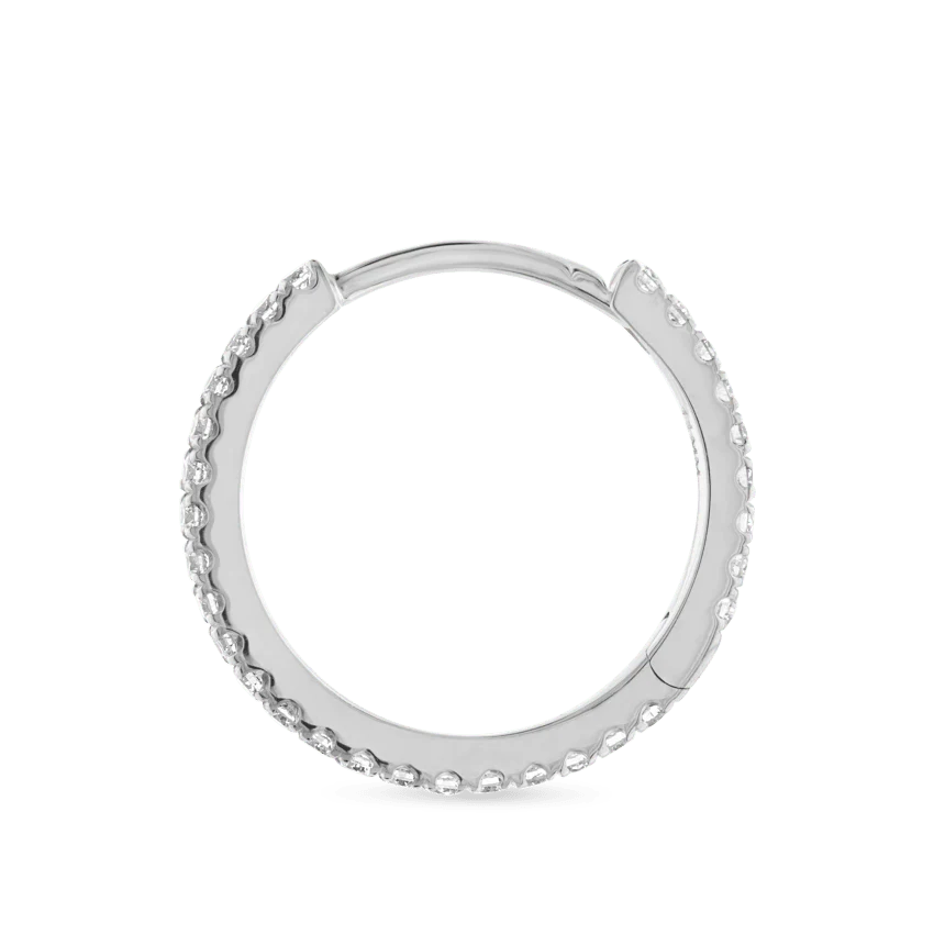 Diamond Eternity Hoop Earring - Image 51