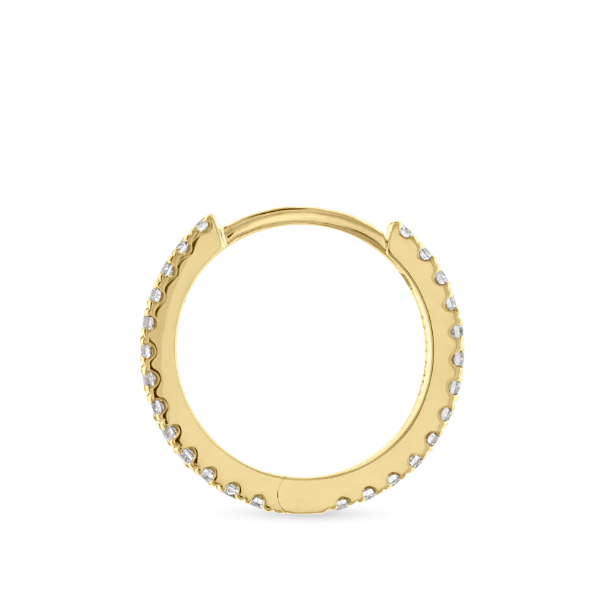 Diamond Eternity Hoop Earring - Image 59