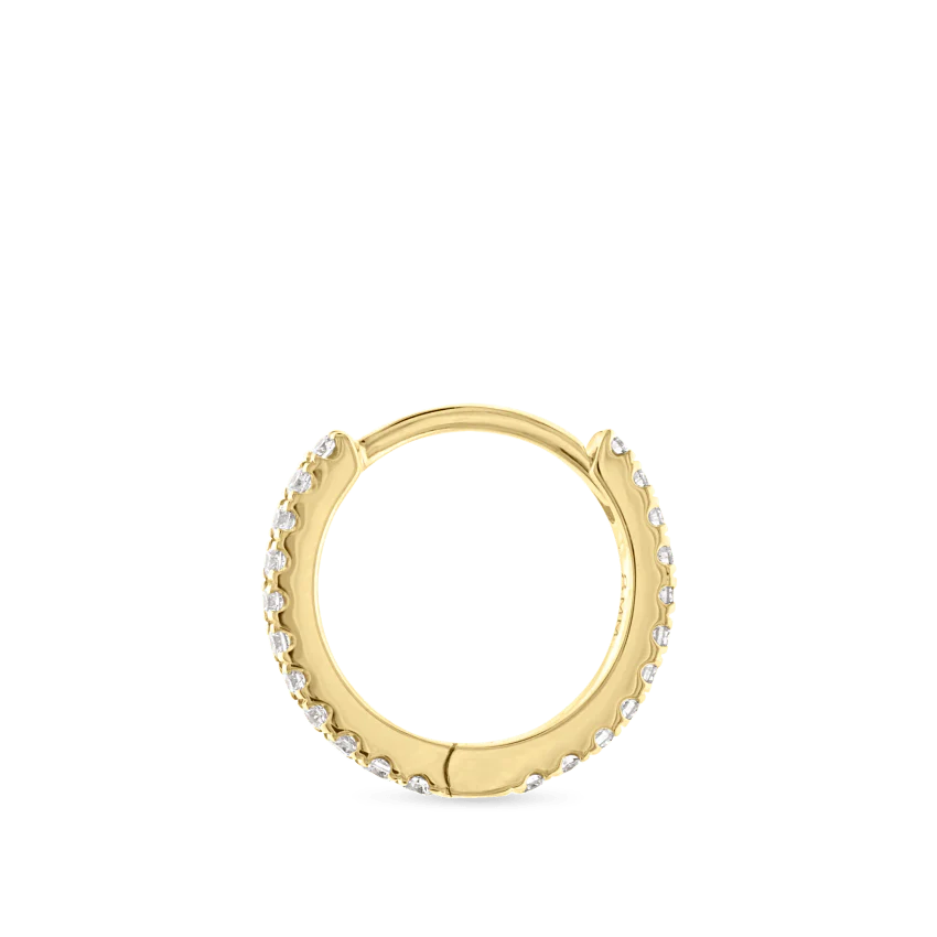 Diamond Eternity Hoop Earring - Image 66