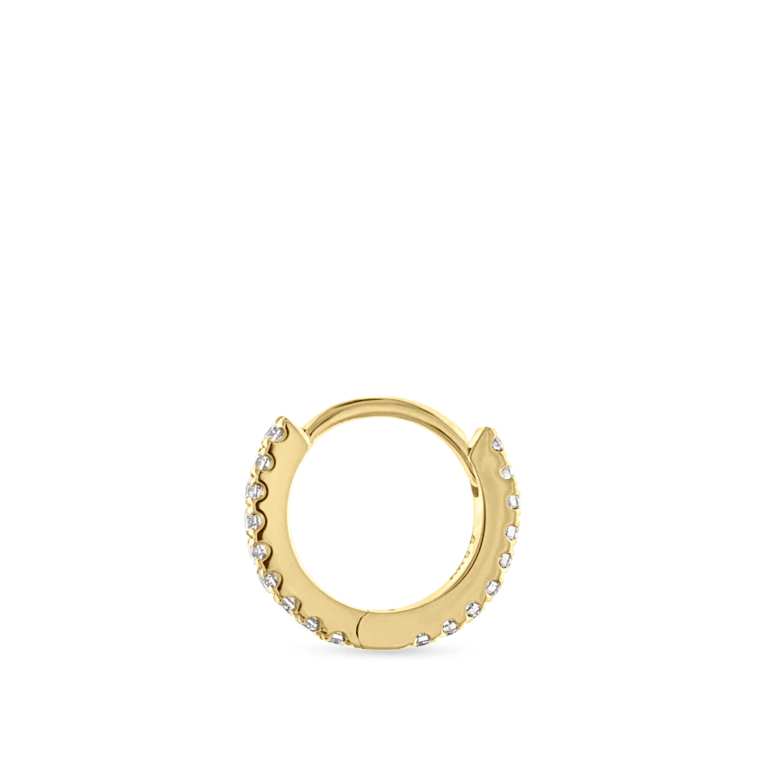Diamond Eternity Hoop Earring - Image 75
