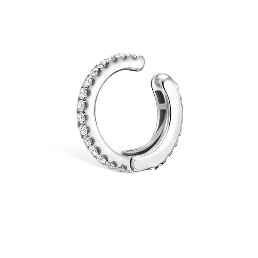 Diamond Eternity Tash Cuff Earring - Image 10