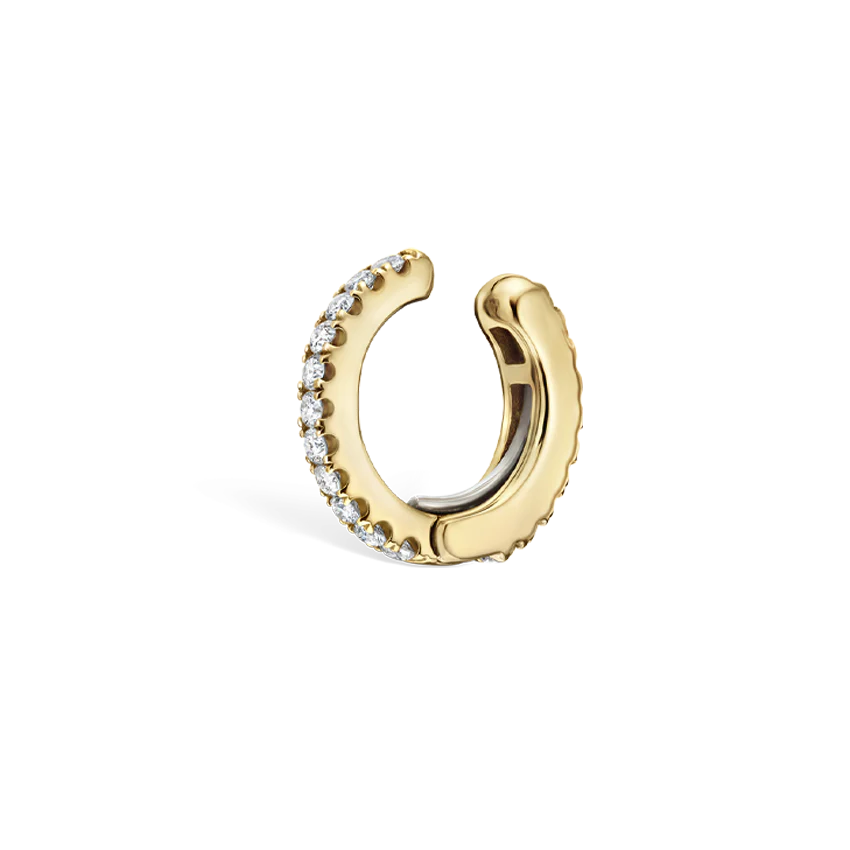 Diamond Eternity Tash Cuff Earring - Image 15