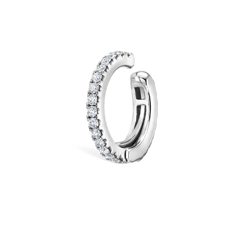 Diamond Eternity Tash Cuff Earring - Image 8