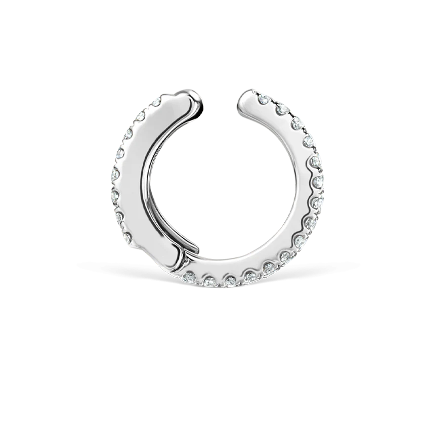 Diamond Eternity Tash Cuff Earring - Image 9