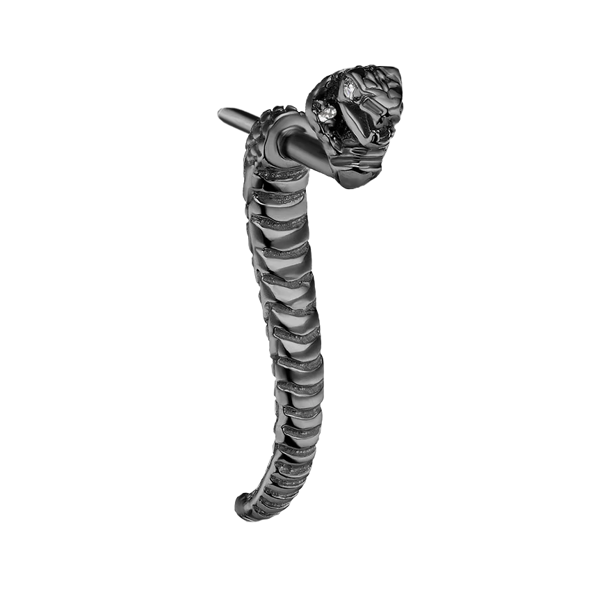Diamond Eyes Diamond Hood Cobra Talon Traditional Earstud - Image 8