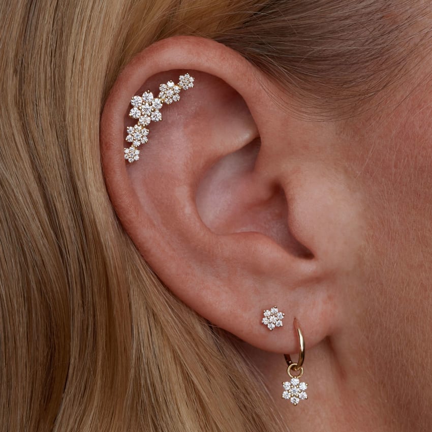 Diamond Flower Charm - Image 10