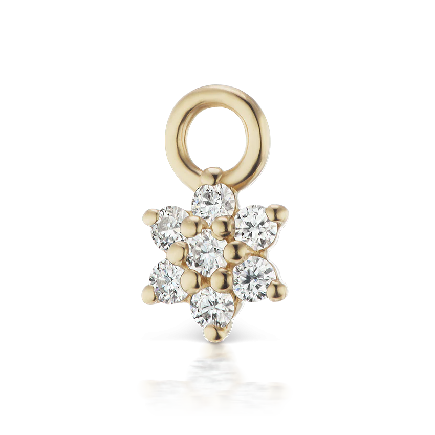Diamond Flower Charm - Image 8