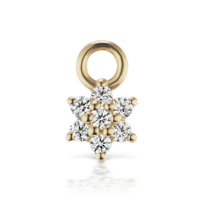 Diamond Flower Charm - Image 9