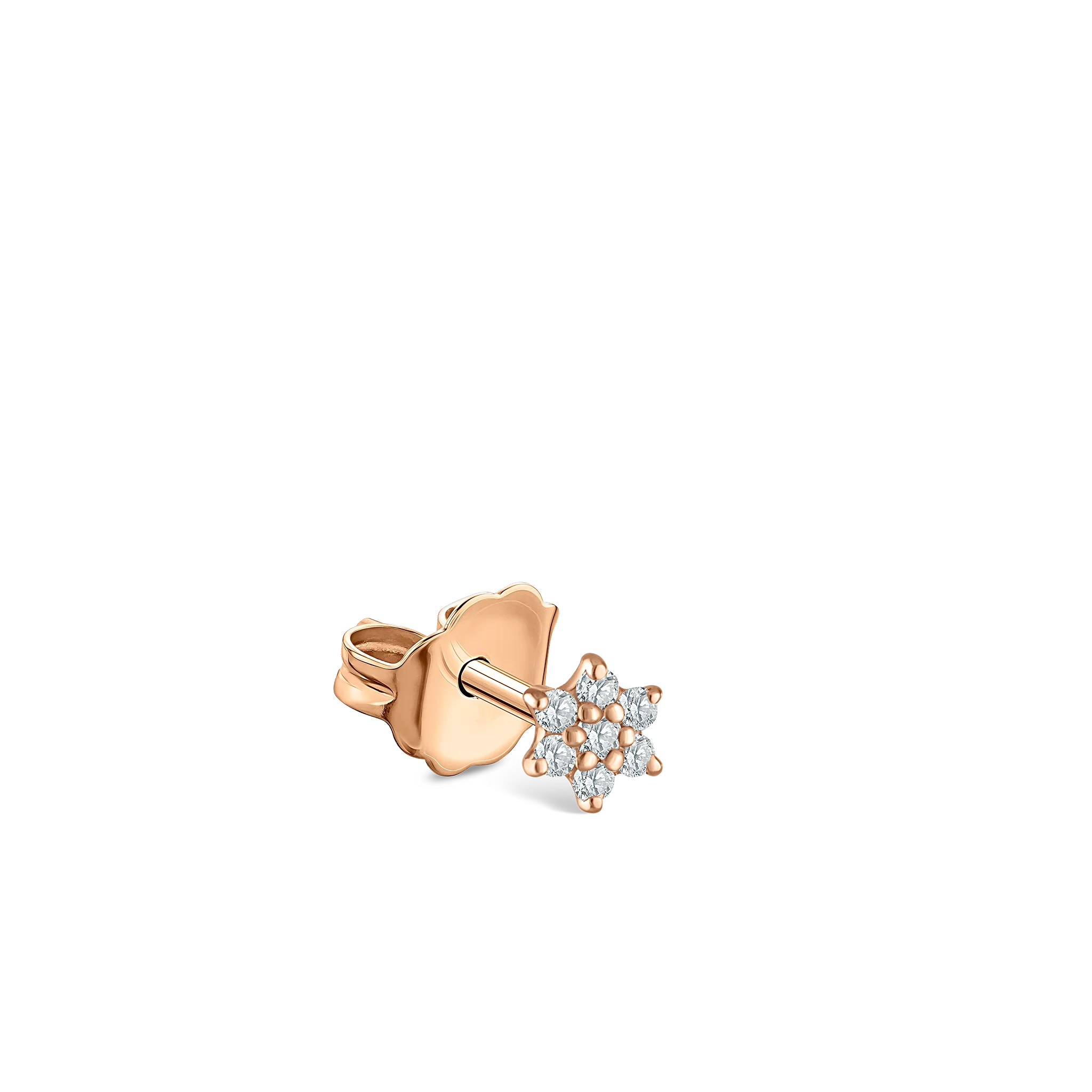 Diamond Flower Stud Earring - Image 38