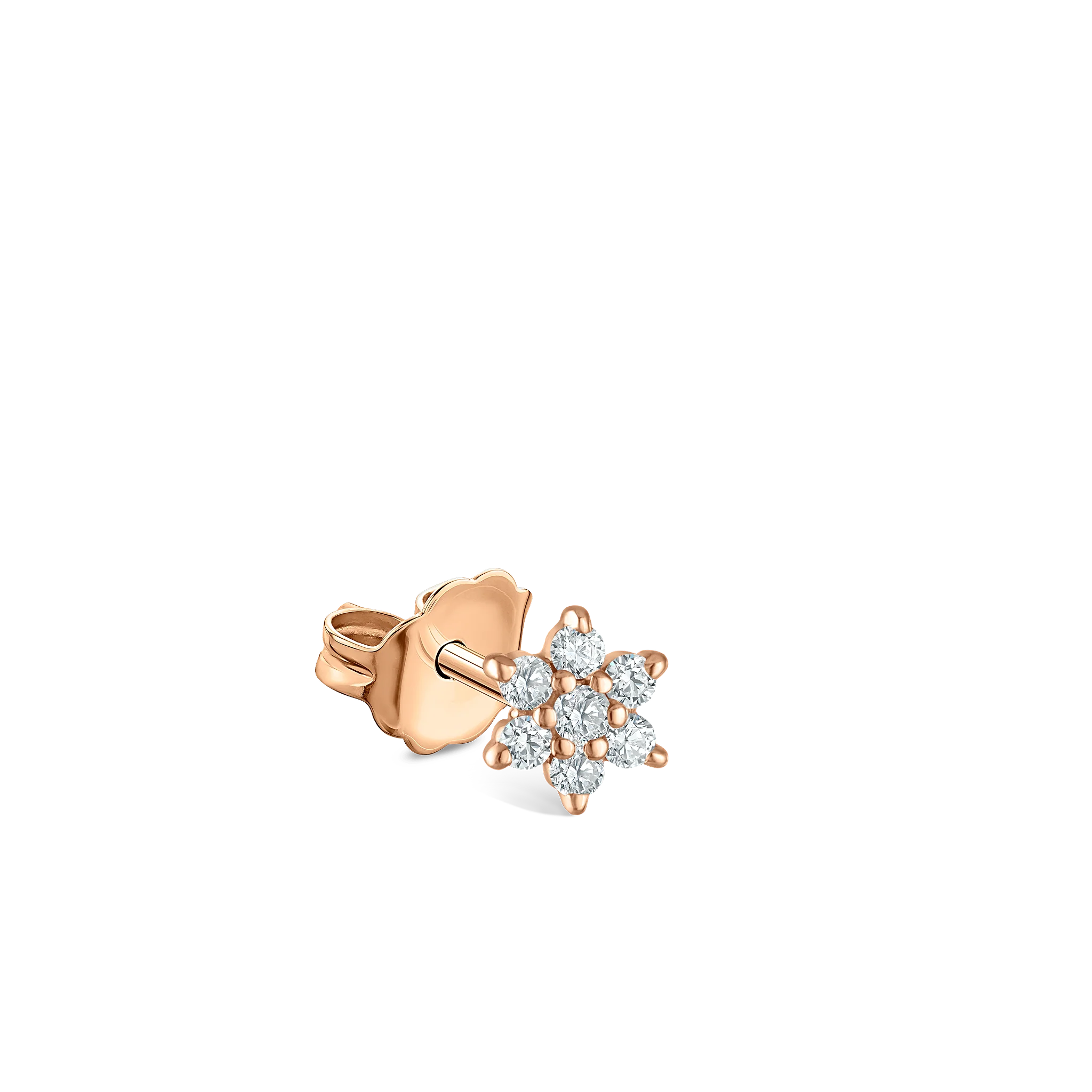 Diamond Flower Stud Earring - Image 41