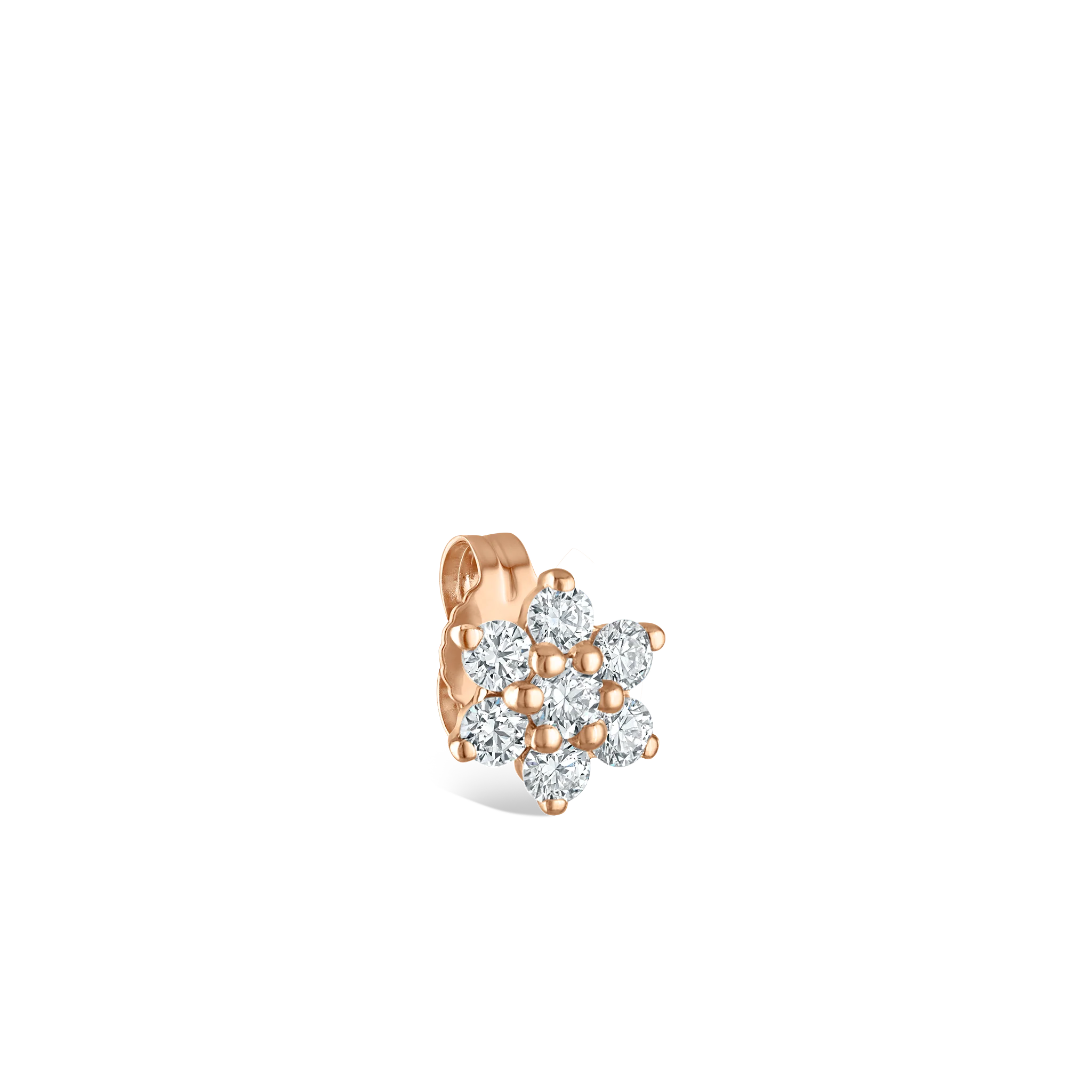 Diamond Flower Stud Earring - Image 44