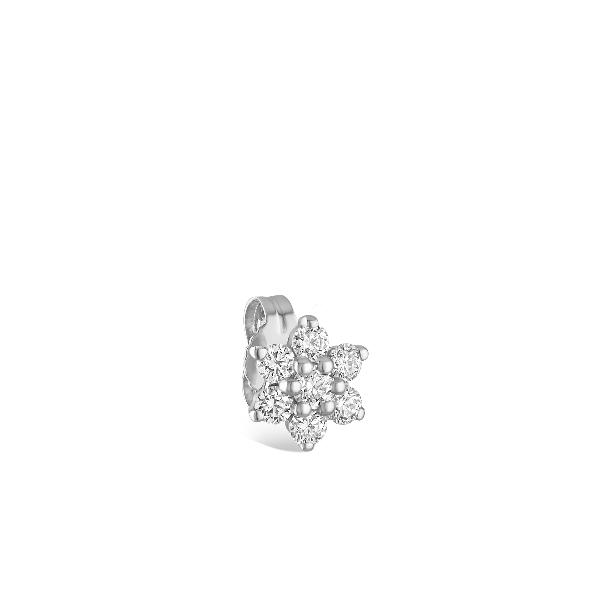 Diamond Flower Stud Earring - Image 45