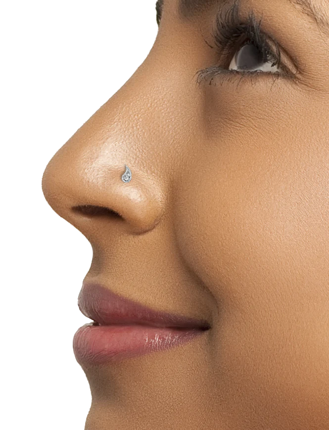 Diamond Paisley Nostril Screw - Image 7