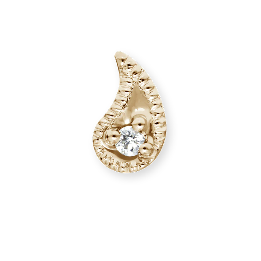 Diamond Paisley Nostril Screw - Image 9