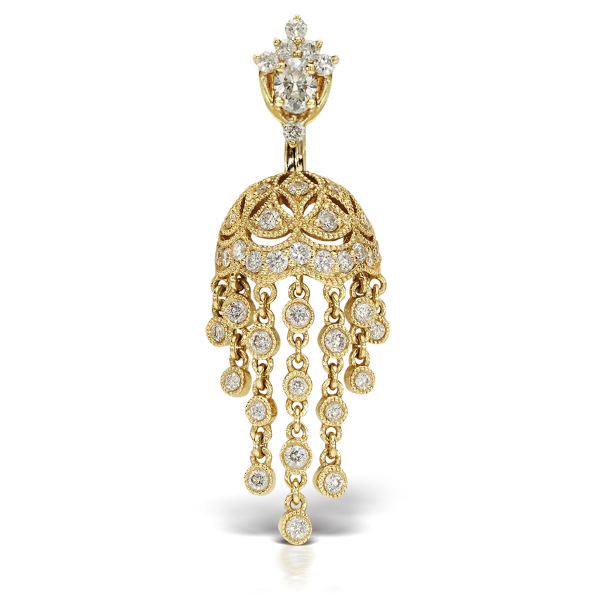 Diamond MT Tiara with Parasol Dangle Barbell - Image 10