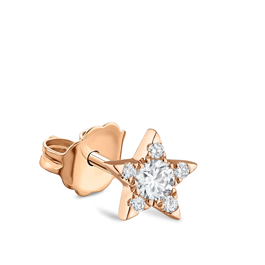 Diamond Star Stud Earring - Image 28