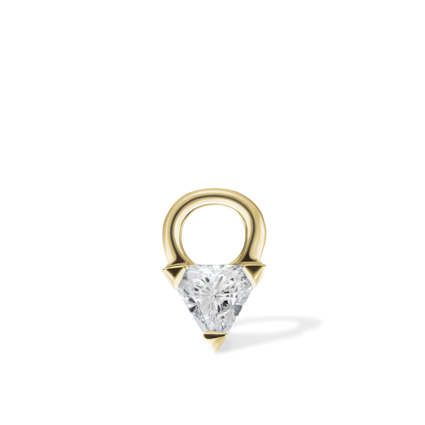 Diamond Triangle Charm - Image 7