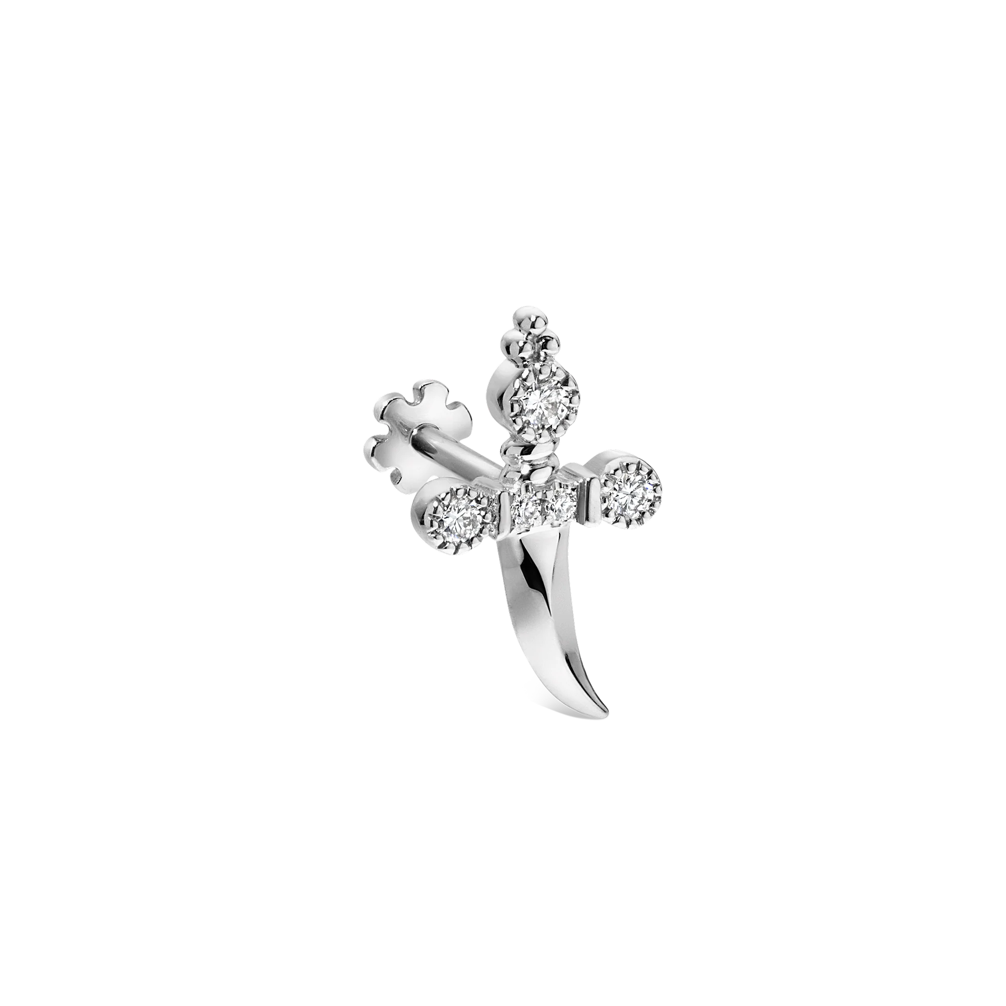 Diamond Trinity Hilt Dagger Threaded Stud - Image 11
