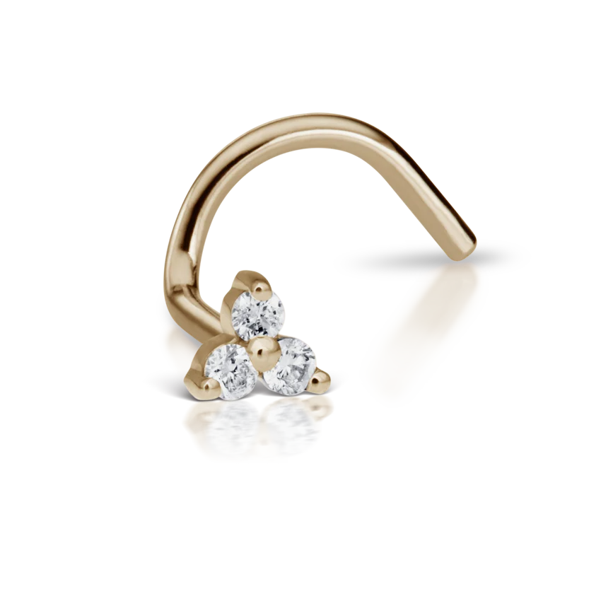 Diamond Trinity Nostril Screw - Image 13