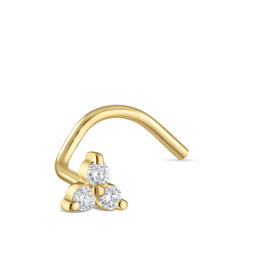 Diamond Trinity Nostril Screw - Image 9