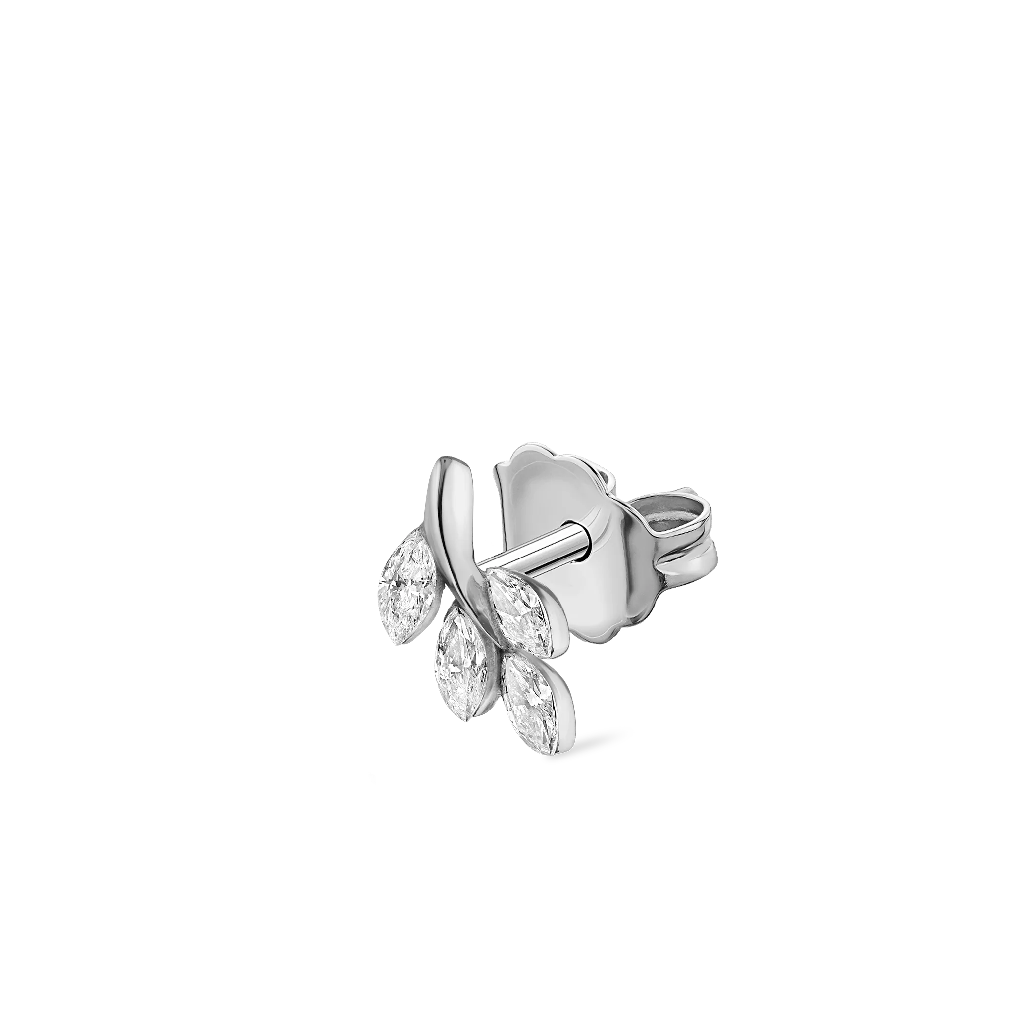Diamond Vine Stud Earring - Image 26