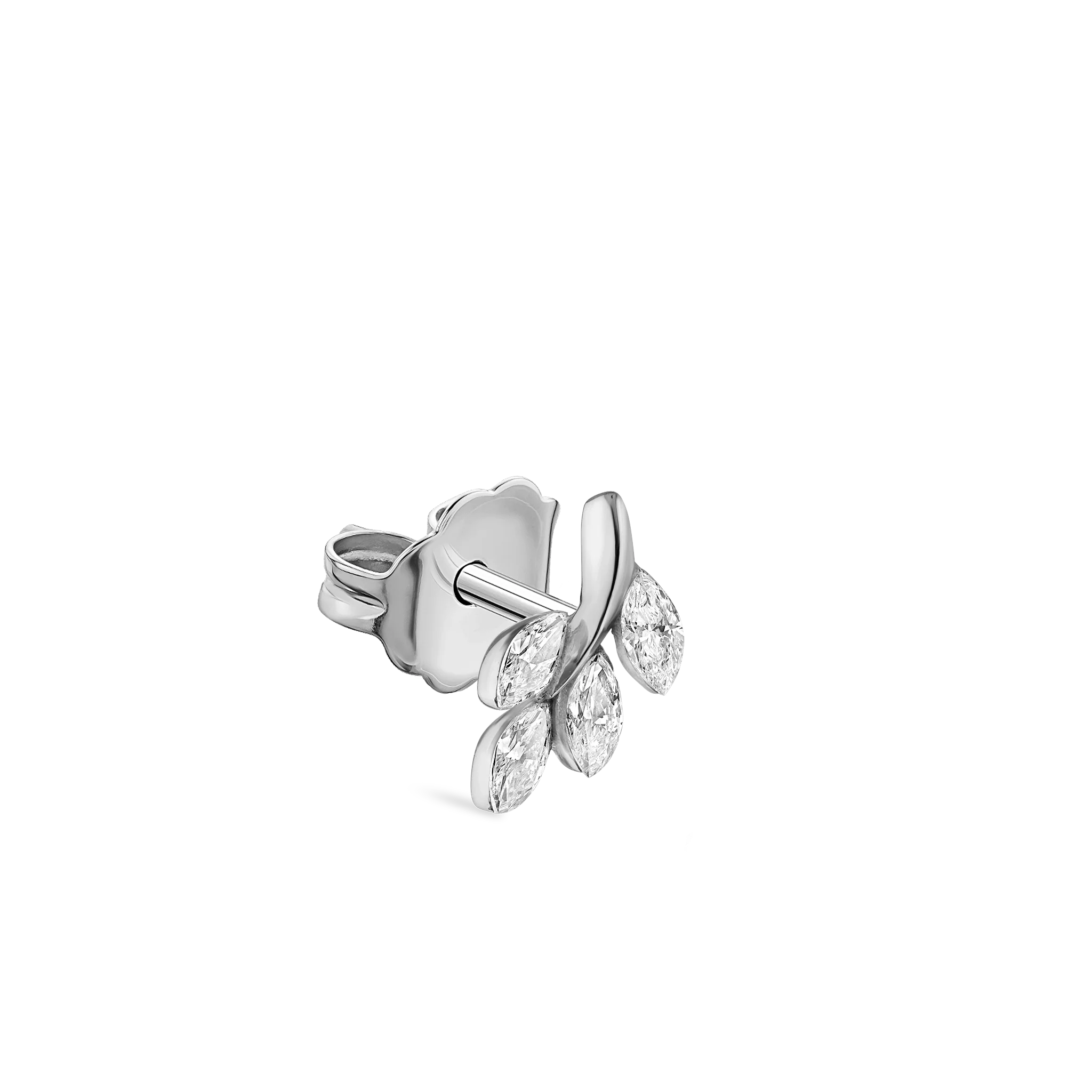Diamond Vine Stud Earring - Image 31