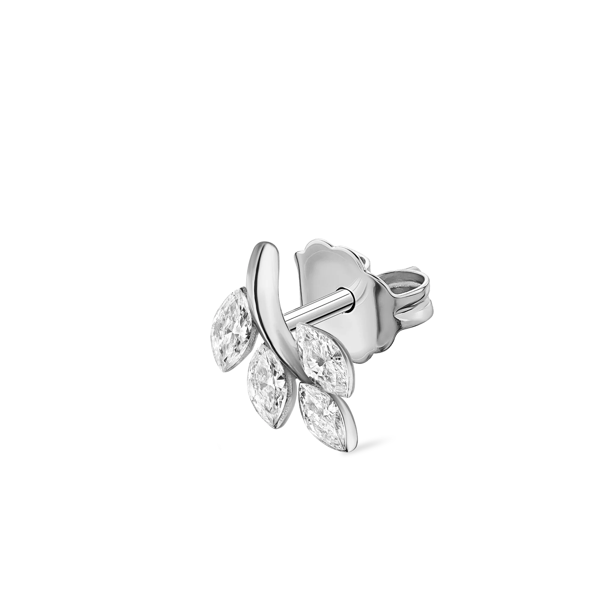 Diamond Vine Stud Earring - Image 33