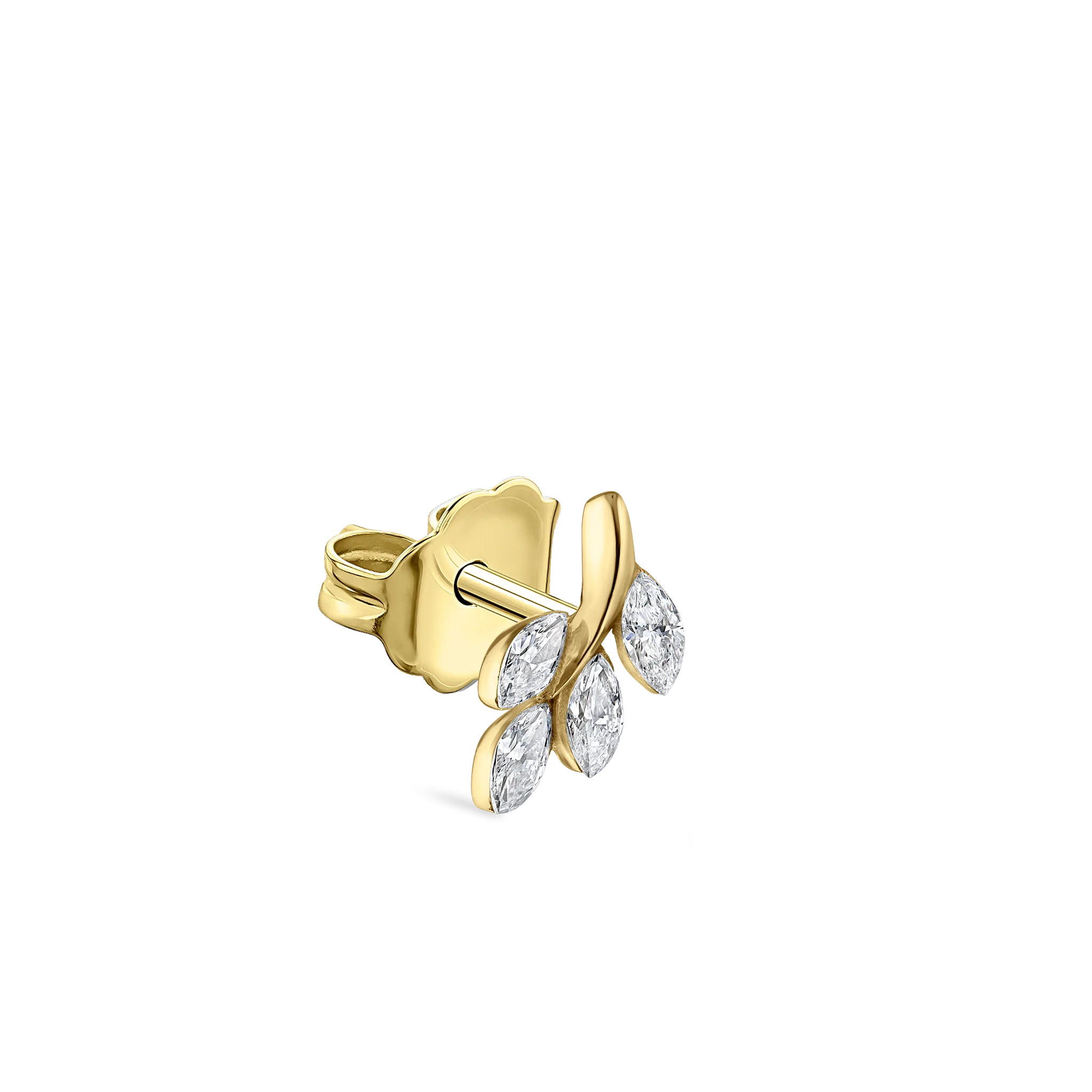 Diamond Vine Stud Earring - Image 34