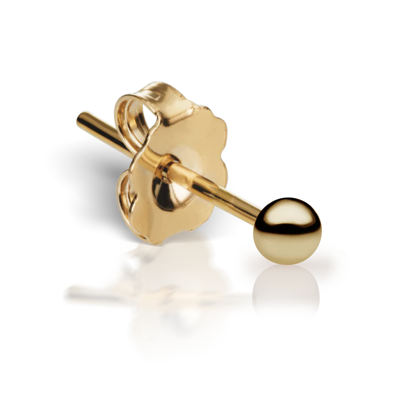 Dome Stud Earring - Image 5