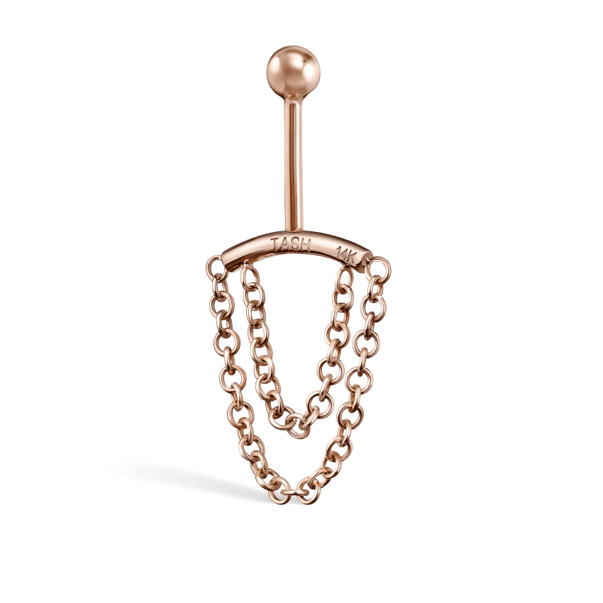 Double Chain Threaded Stud Drape With Titanium Backing - Image 23