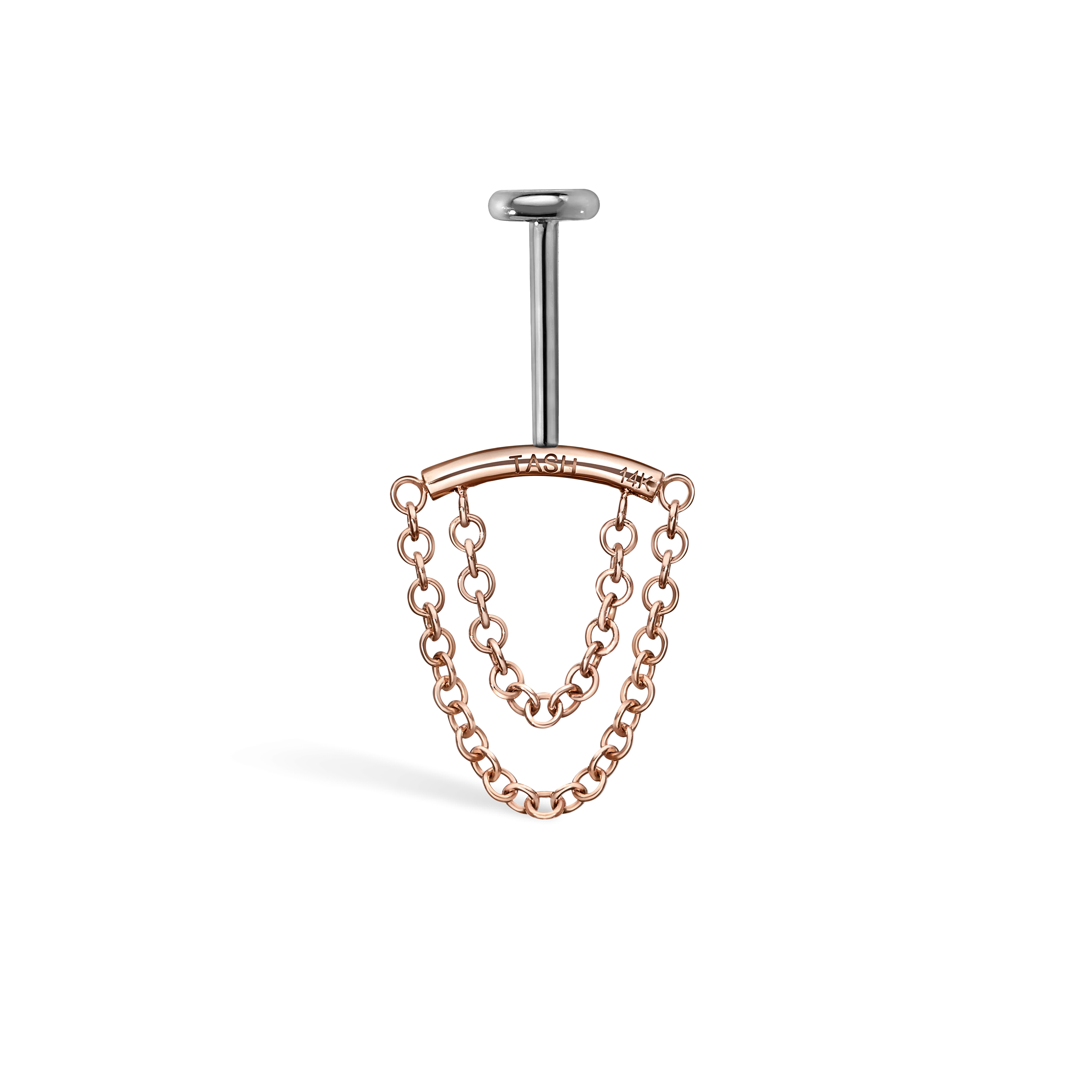 Double Chain Threaded Stud Drape With Titanium Backing - Image 38