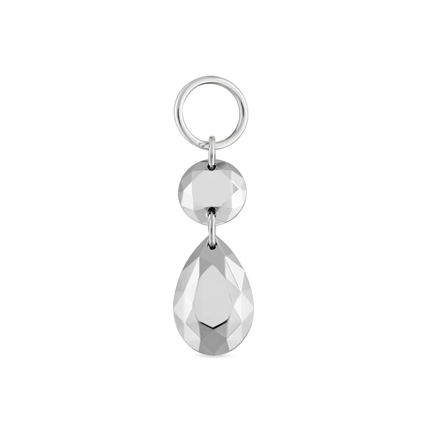 Double Faceted Gold Charm - Image 3