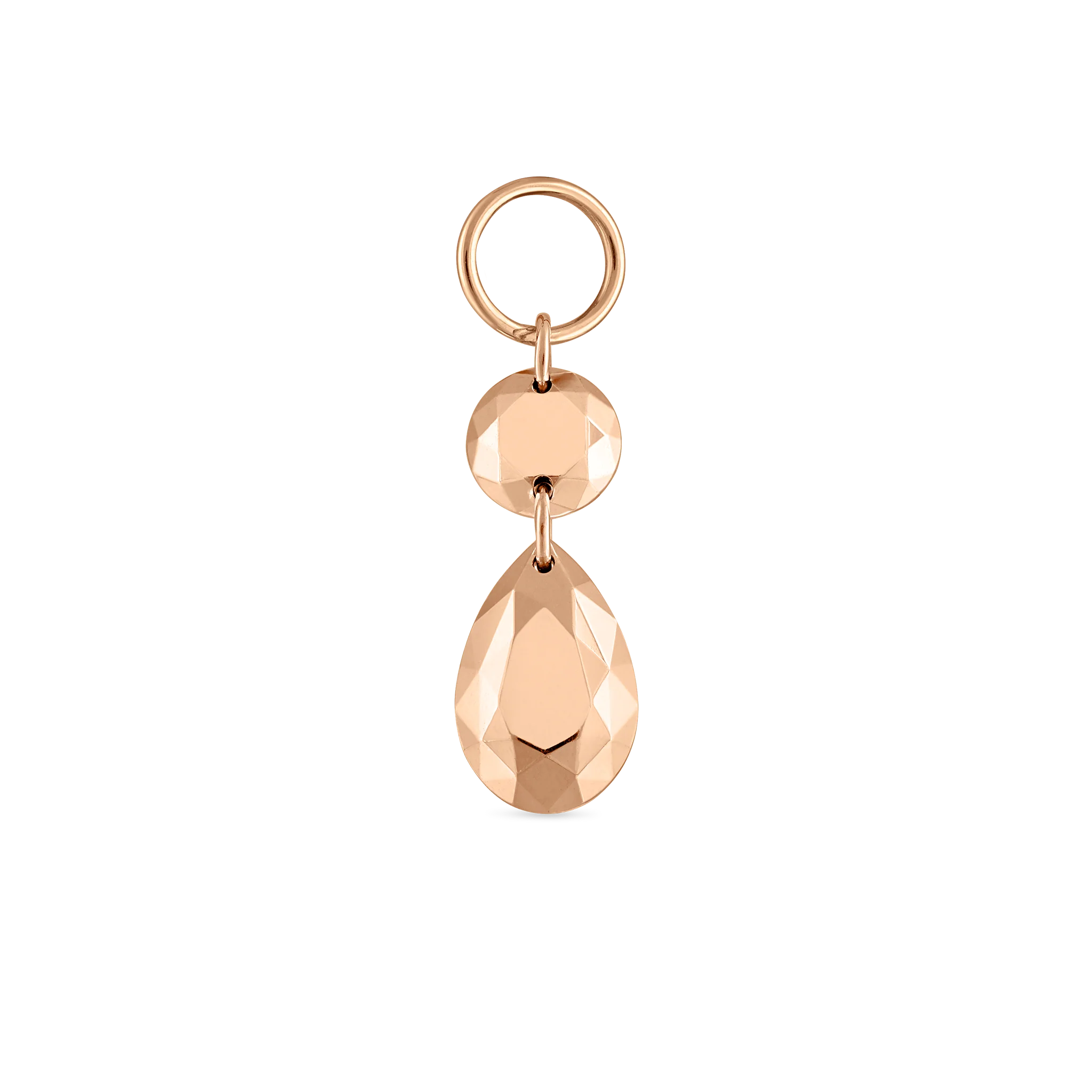 Double Faceted Gold Charm - Image 9