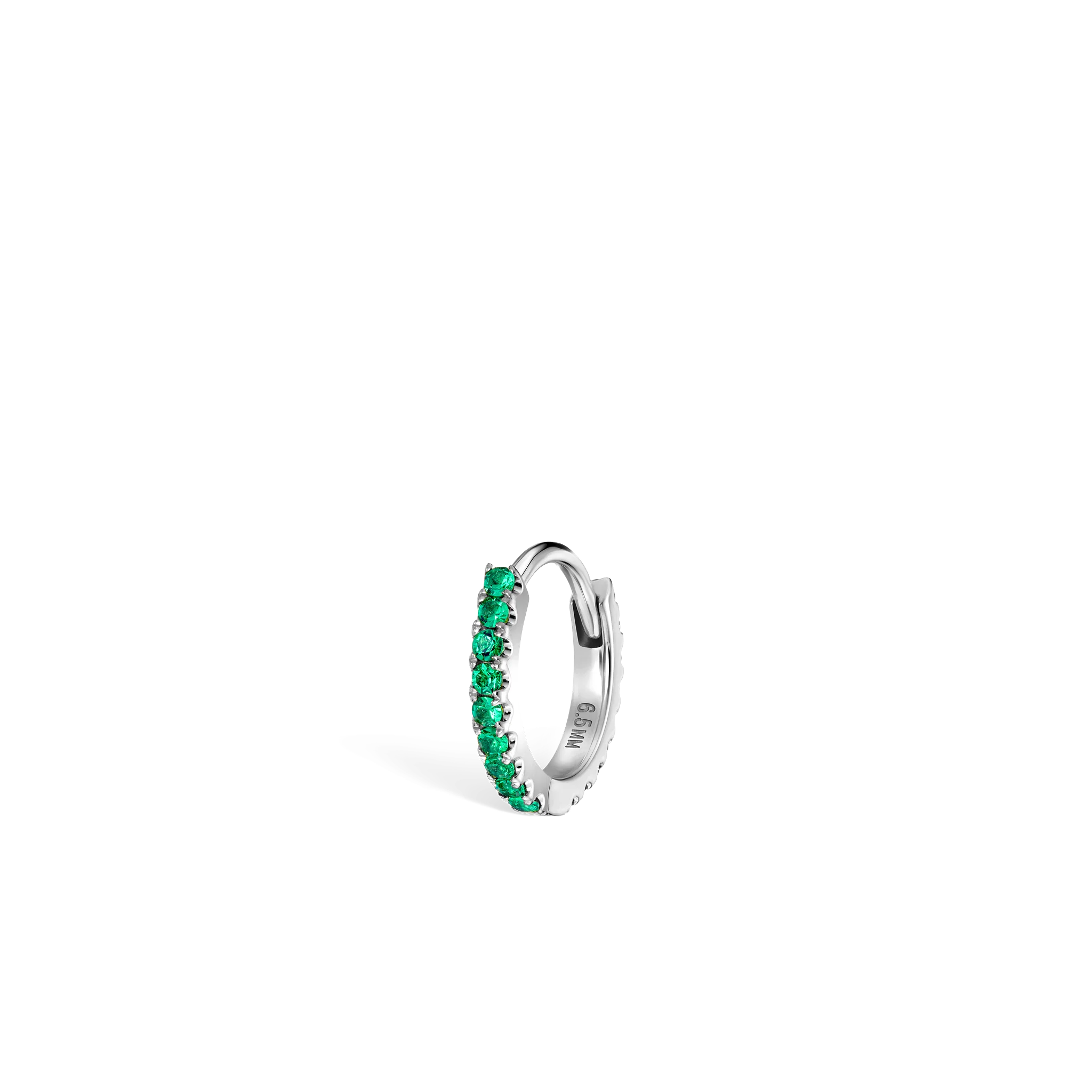 Emerald Eternity Hoop Earring - Image 24
