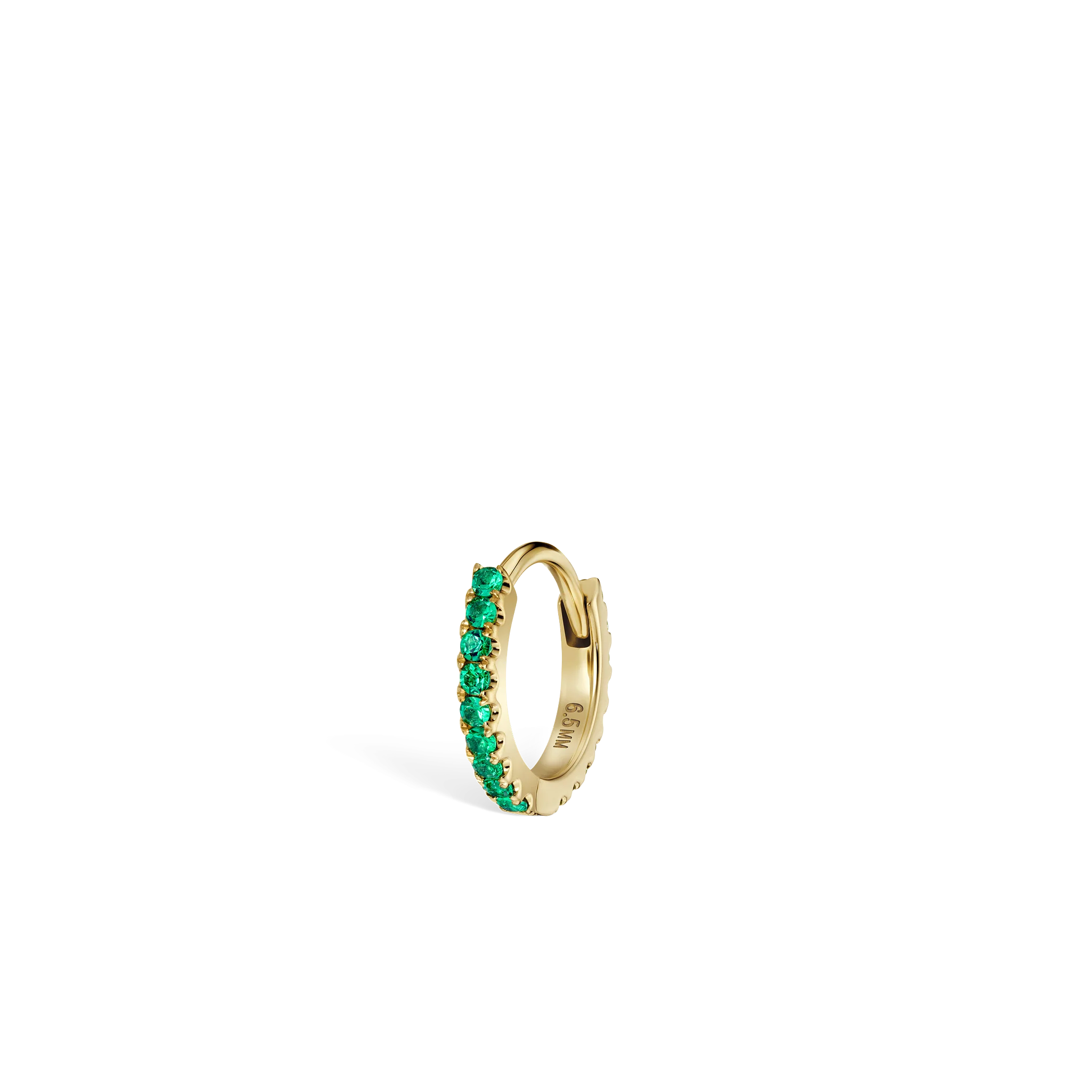 Emerald Eternity Hoop Earring - Image 25