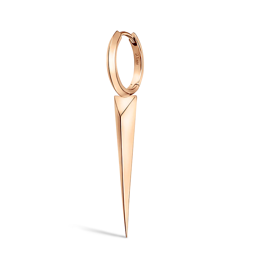 Faceted Grand Spike Hoop Earring - Image 50